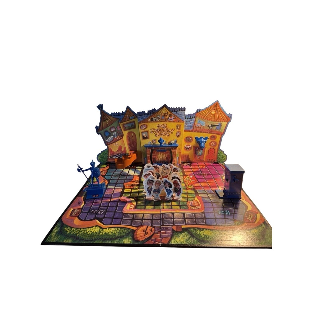1313 Dead End Drive Board Game 2002 Parker Brothers Complete Mystery Mansion - Picture 4 of 12